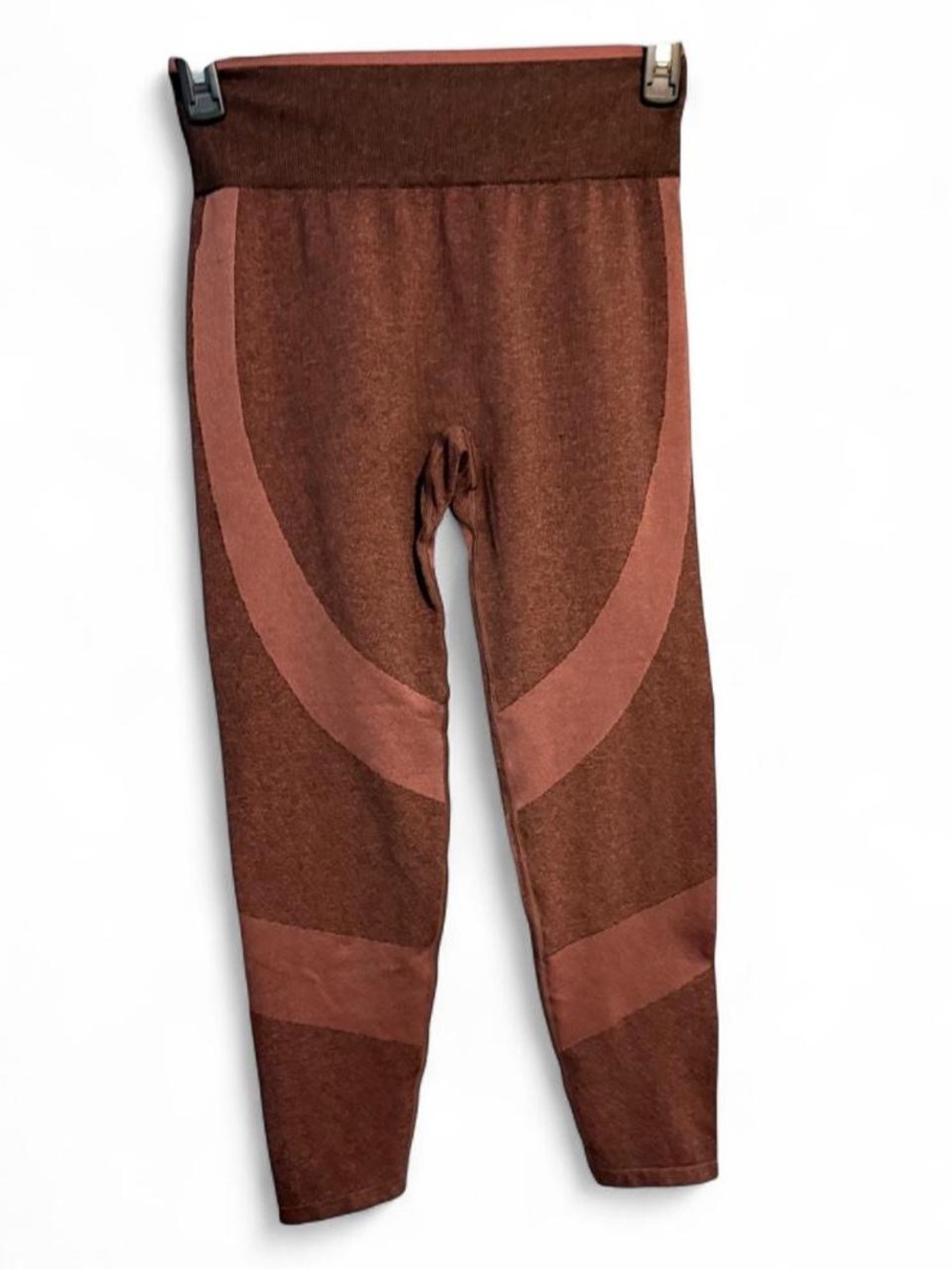 PINK Victoria's Secret Two-Tone Brown High-Rise Leggings